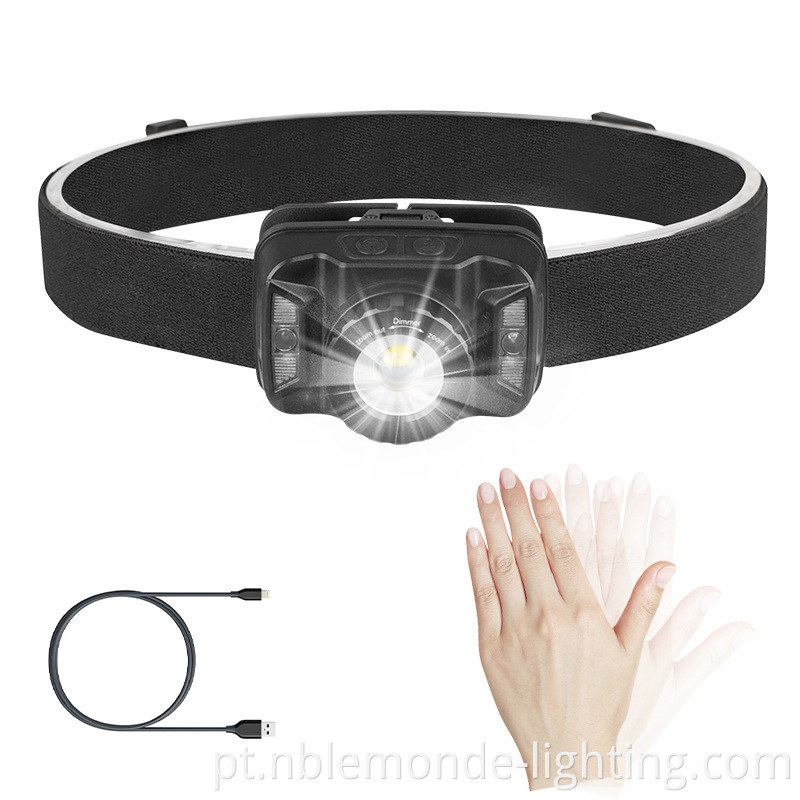 USB Replenishable Light Sensing Headband